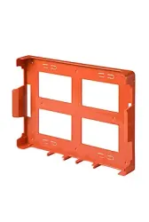 Wandhouder multi flex organizer oranje 1 St