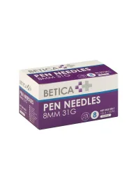 Betica Pennaalden 8 mm x 31 G steriel 100 stuks