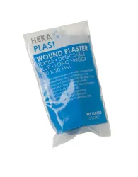 Heka plast detectable lange vingerpleister 180 x 20mm 50 zakjes - 15 pleisters