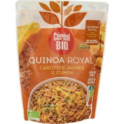 Cereal Bio Quinoa royal met gele wortelen & komijn bio