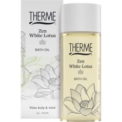 Therme Zen white lotus bath oil