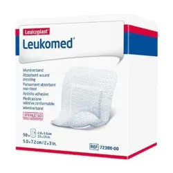 Leukomed eilandpleister 7,2 x 5 cm 50 stuks