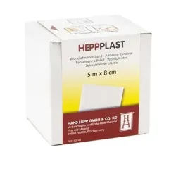 Heppplast Wondpleister elastisch 5m x 6cm