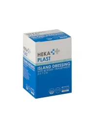 Heka plast border transparant 5 x 7 cm steriel 50 stuks