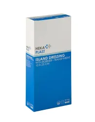 Heka plast border transparant 10 x 25 cm steriel 25 stuks