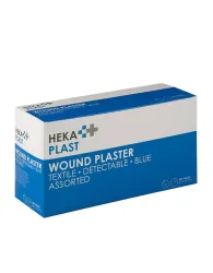 Heka plast detectable wondpleister assorti 50 zakjes x 15 pleisters